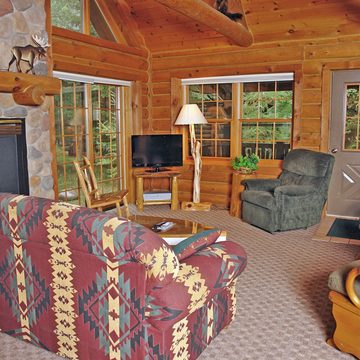 Two-Story Log Cabin 8