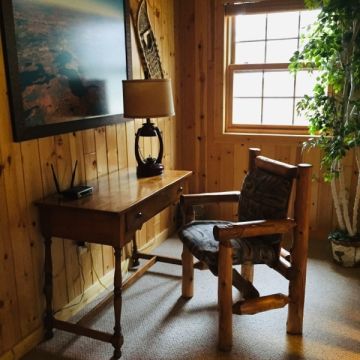 Two-Bedroom Log Cabin 11