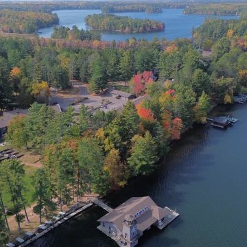 View from Above The Beacons Resort in Minocqua 1
